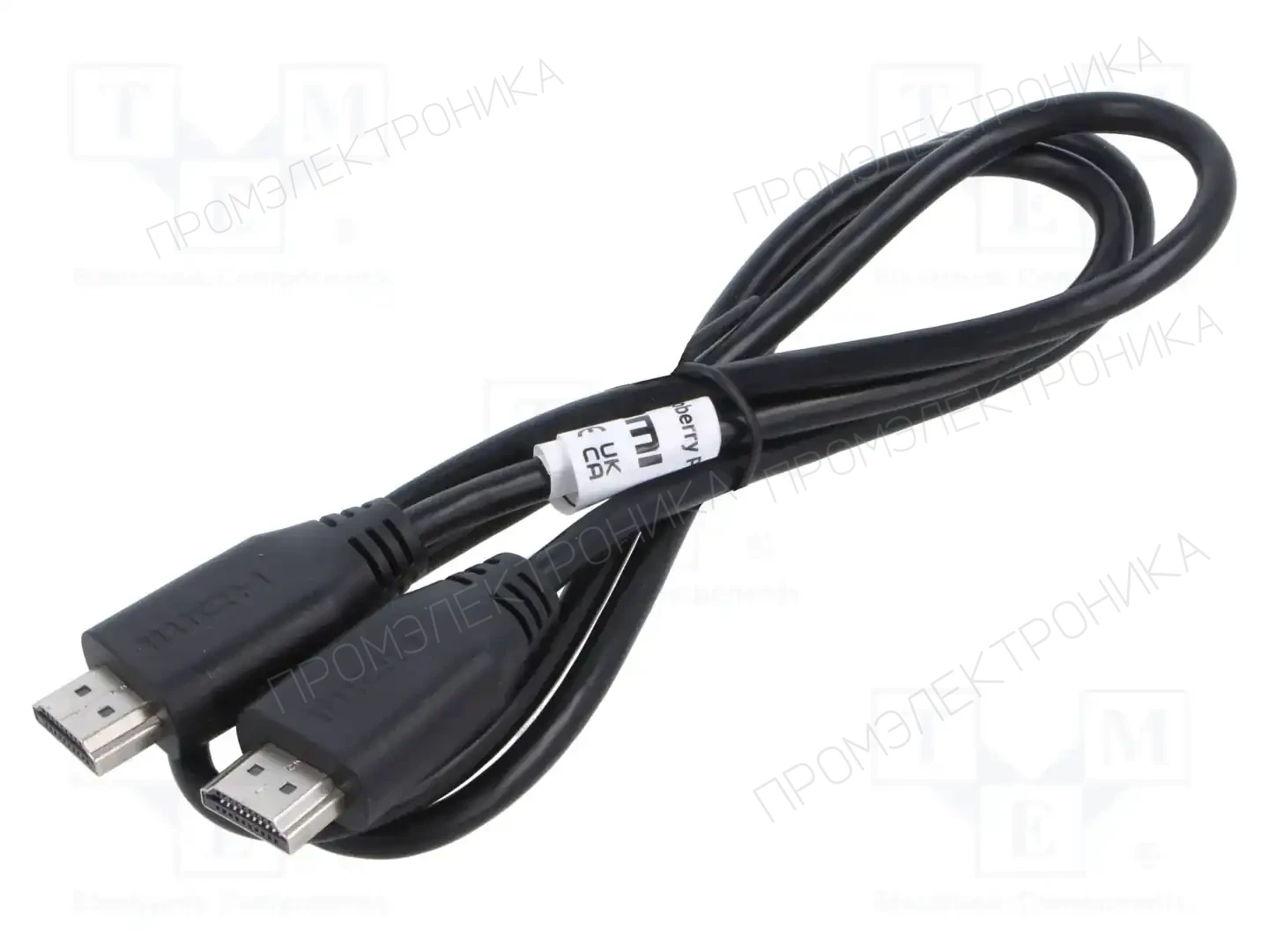 RASPBERRY PI HDMI TO HDMI CABLE 1M BLACK 789-21051001 — аксессуары