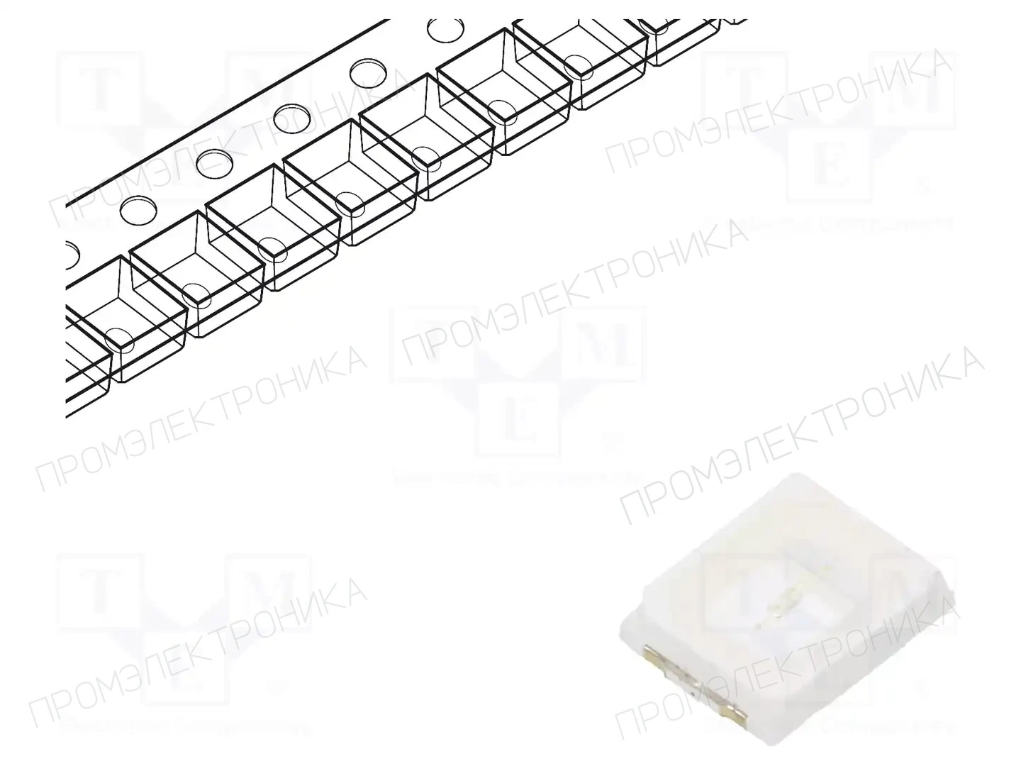 FORYARD FYLS-2835UBC-0.2W — Светодиоды SMD цветные