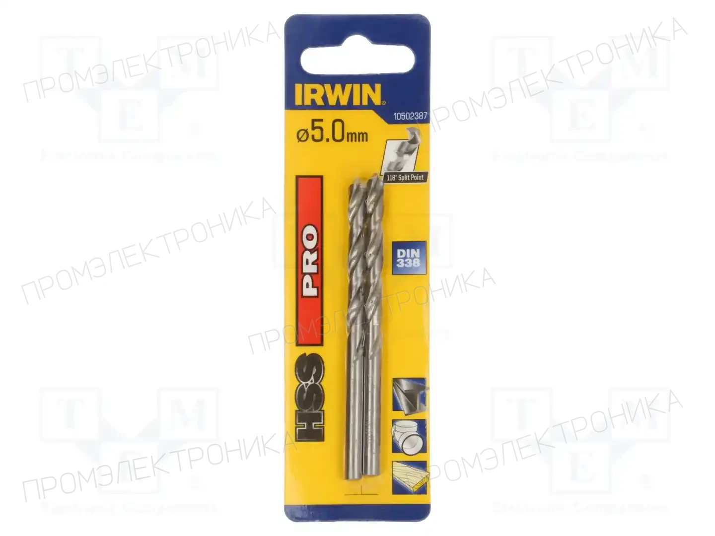 IRWIN 10502387 — Сверла по металлу