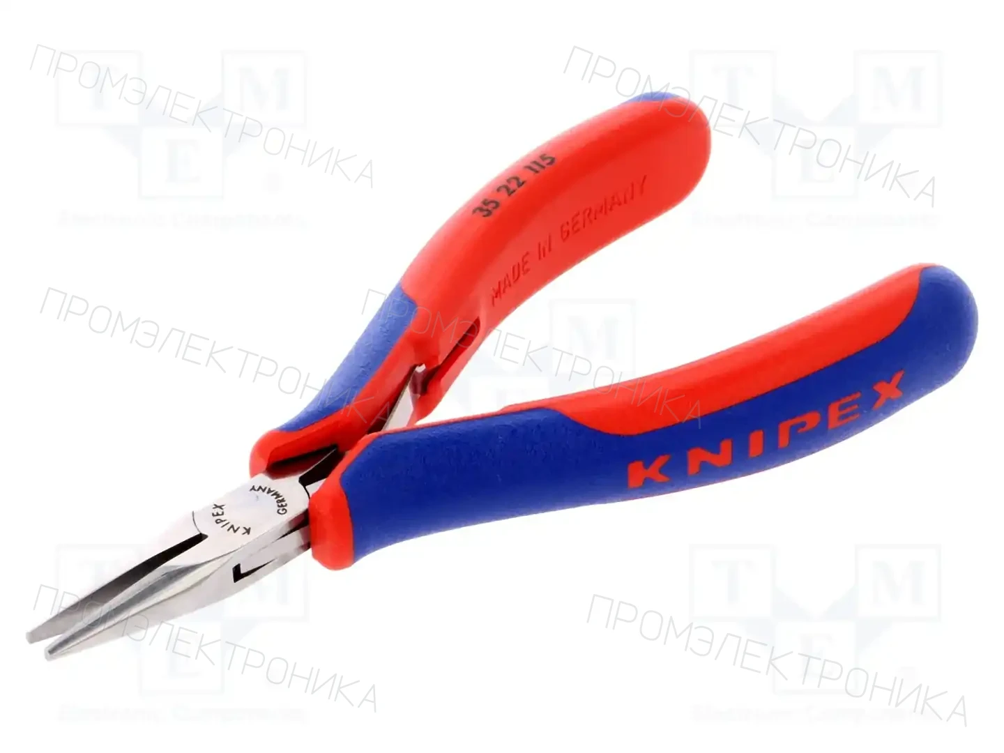 KNIPEX 35 22 115 — Клещи-кусачки плоские и полукруглые