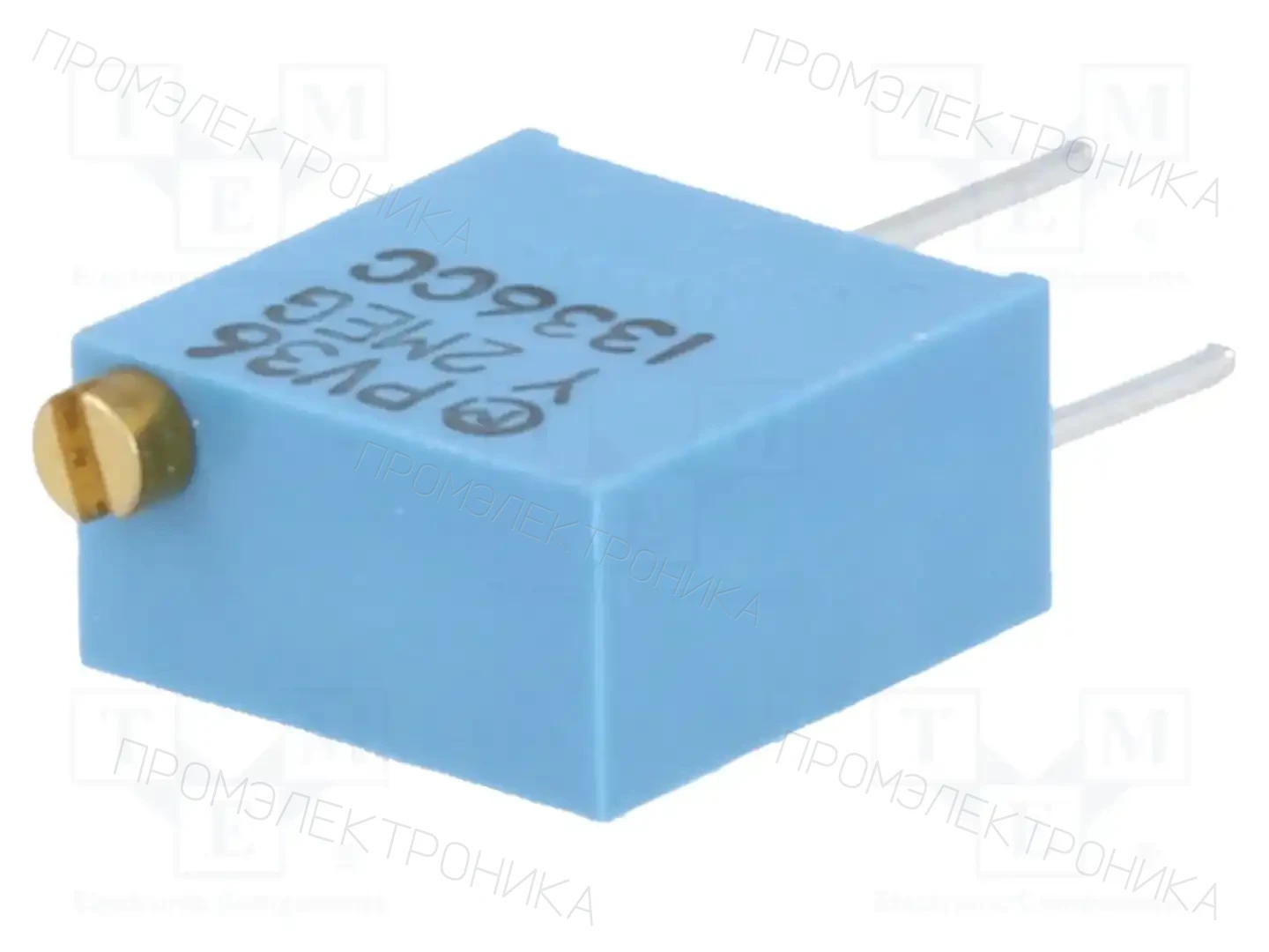BOURNS PV36Y205C01B00 — Потенциометры THT многооборотные 3/8 дм