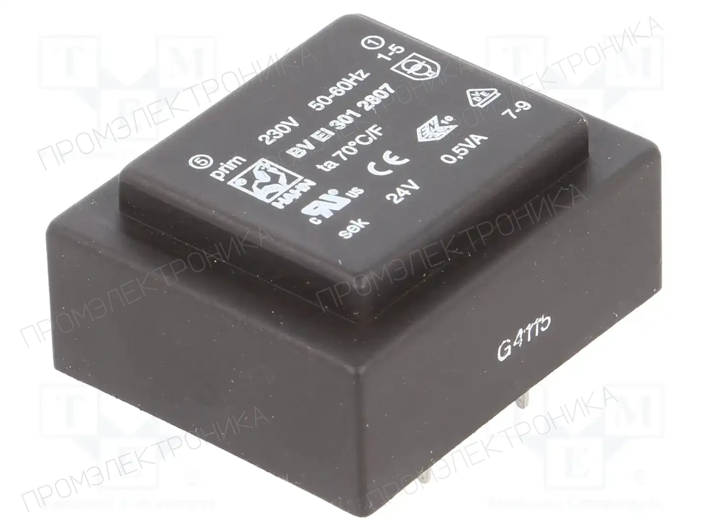 HAHN BV EI 301 2807 — Трансформаторы PCB