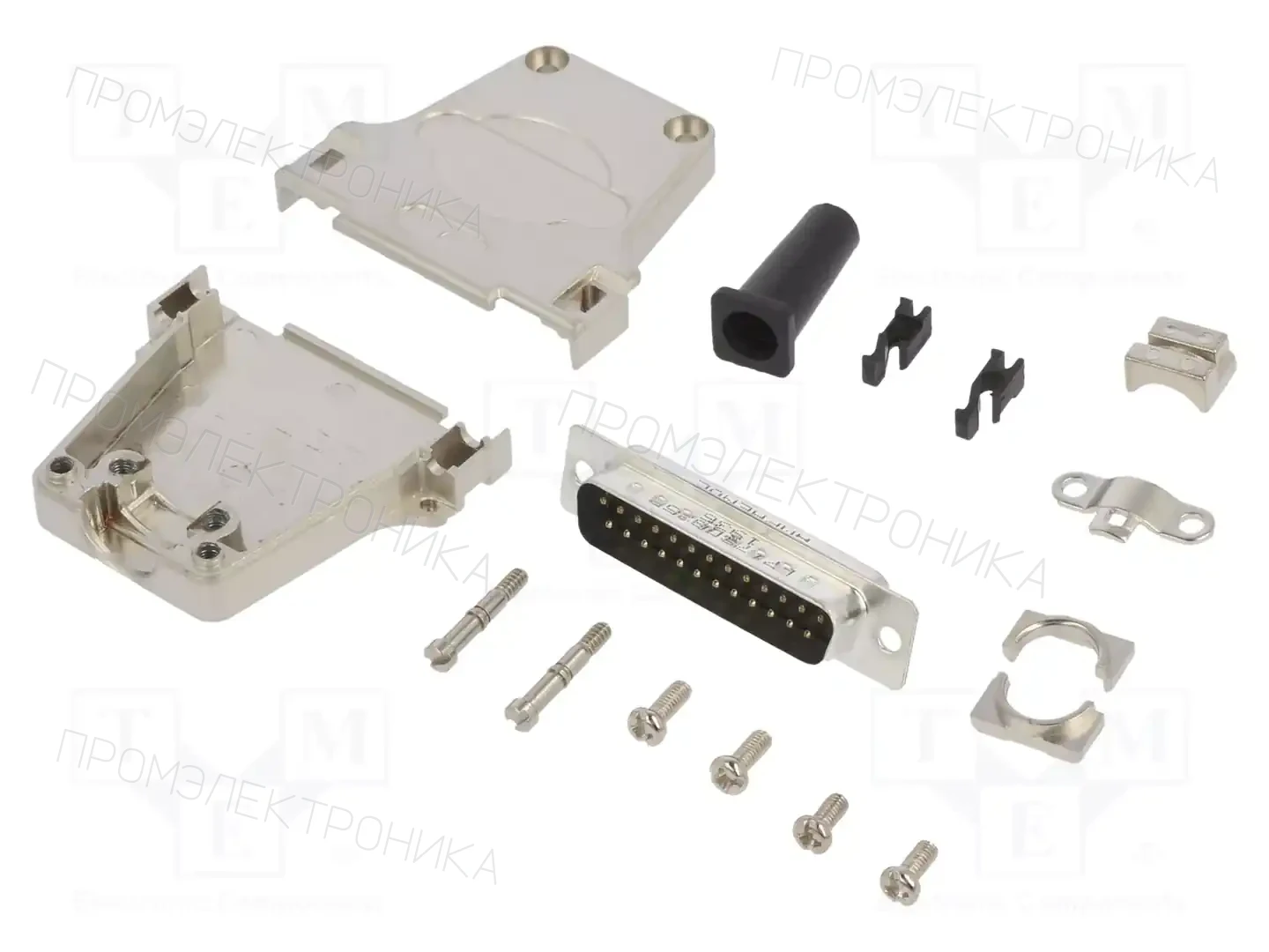 AMPHENOL COMMUNICATIONS SOLUTIONS L17DTZF25-RG+L717SDB25P — Комплектные штекеры D-Sub