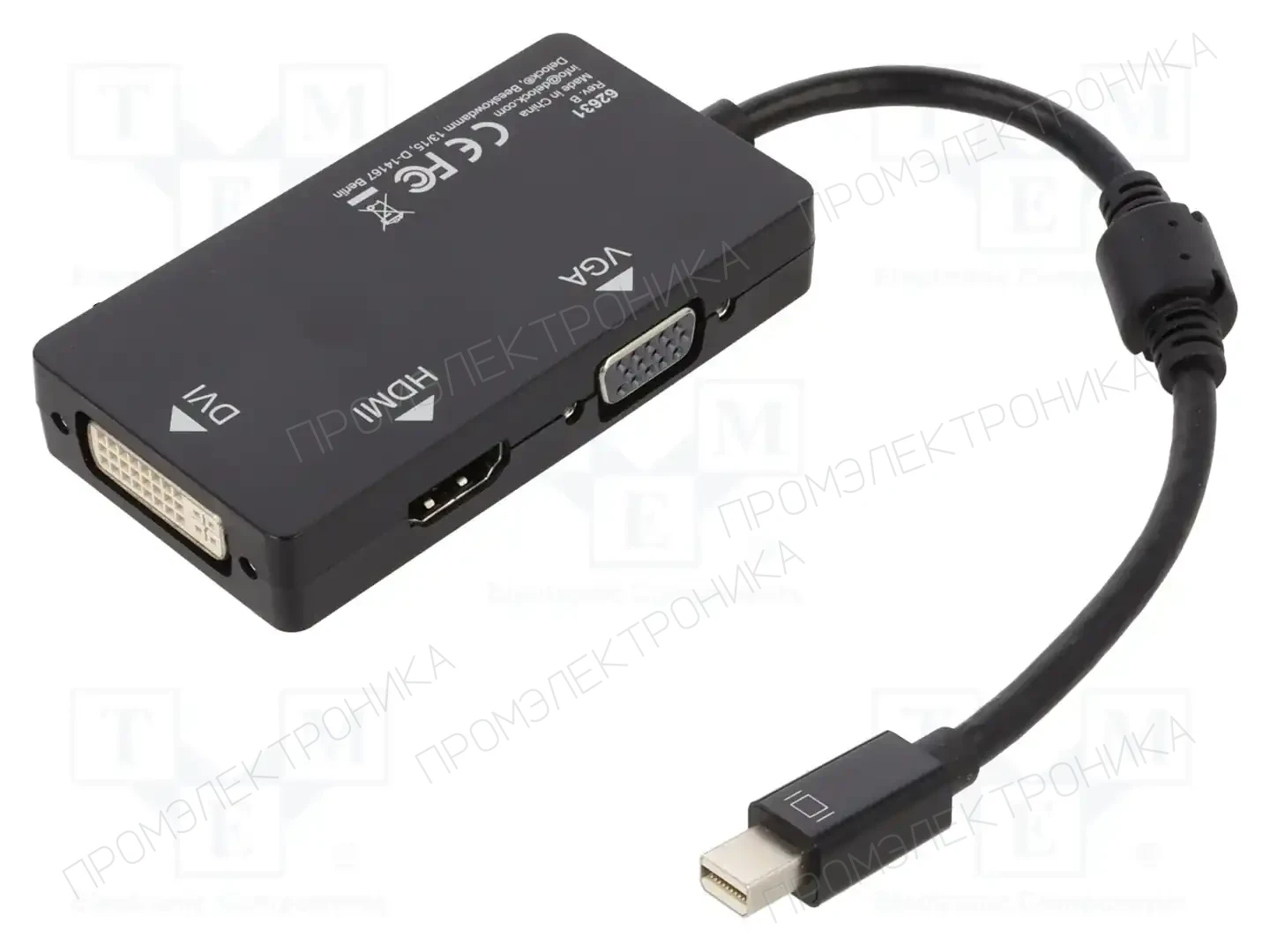 DELOCK 62631 — Кабели и адаптеры HDMI, DVI, DisplayPort