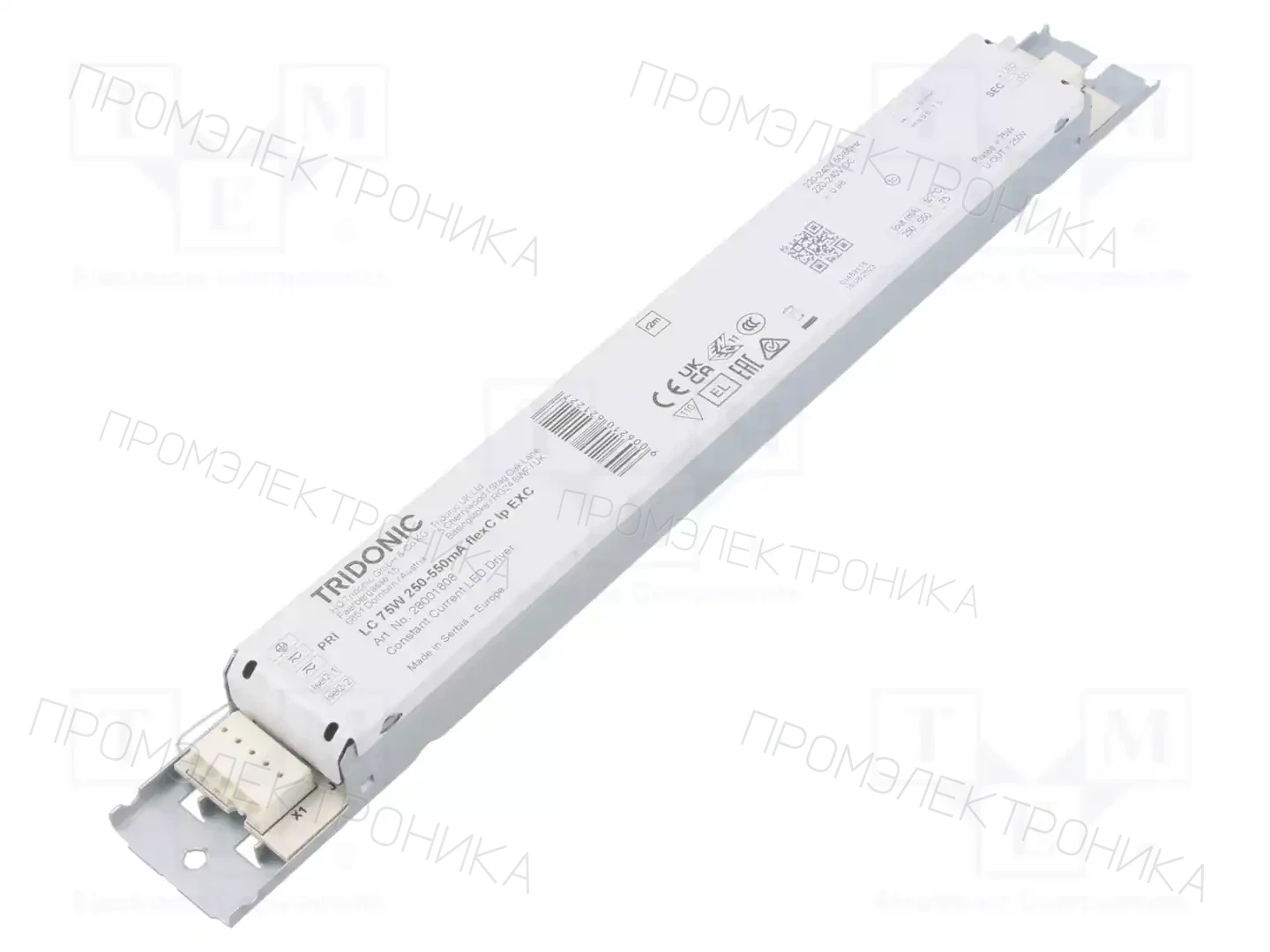 TRIDONIC LC 75W 250–550MA FLEXC LP EXC — Блоки питания для LED