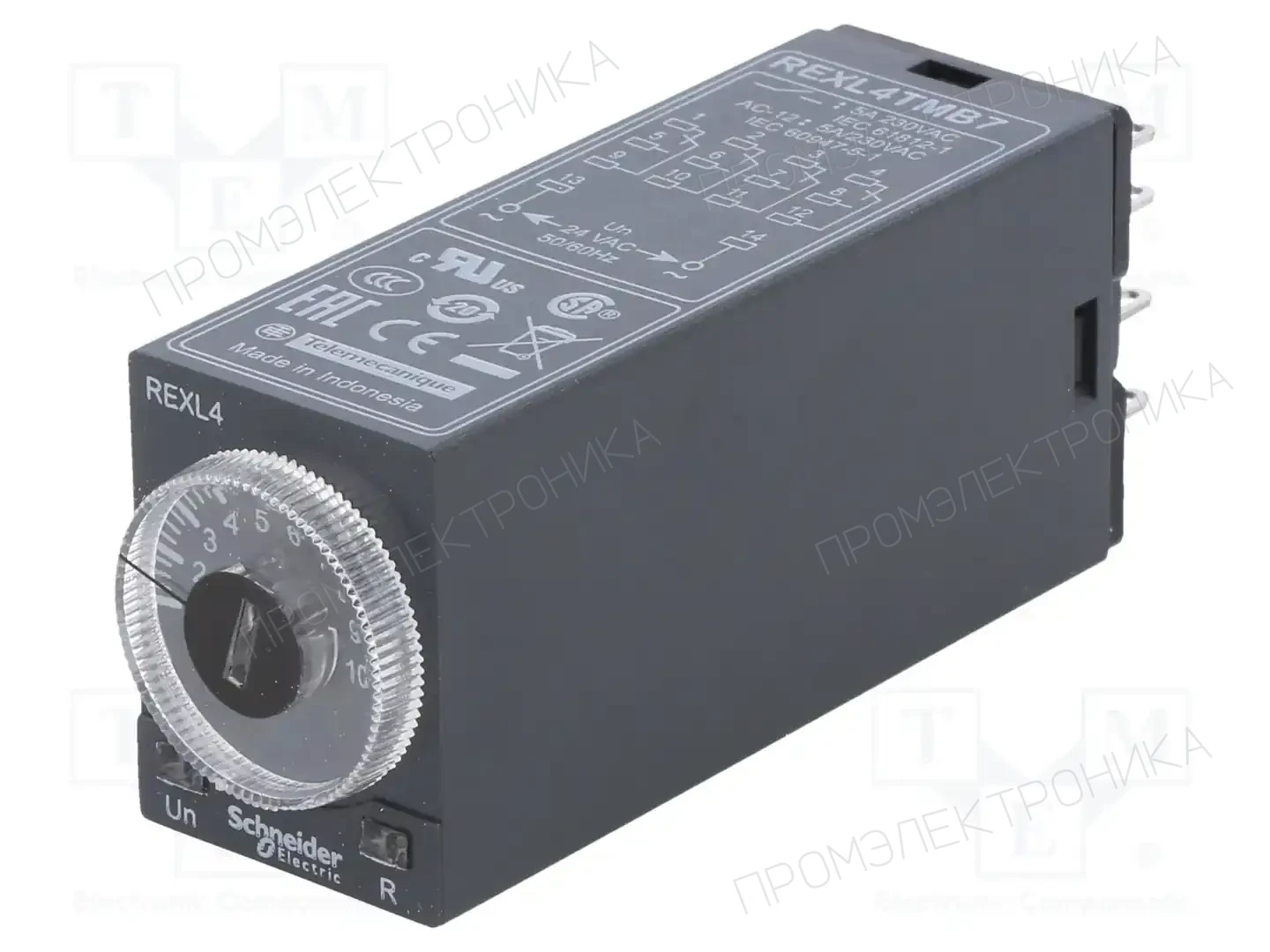 SCHNEIDER ELECTRIC REXL4TMB7 — Временные аналоговые реле