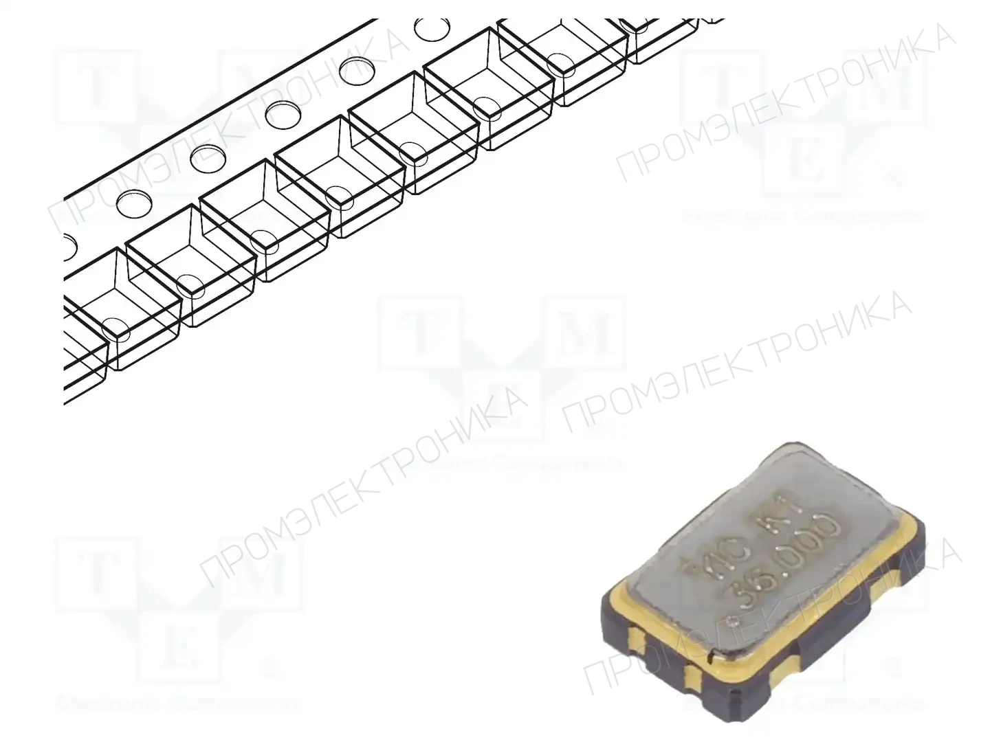 YIC OSC36M-3.3I/S5 — Резонаторы и генераторы
