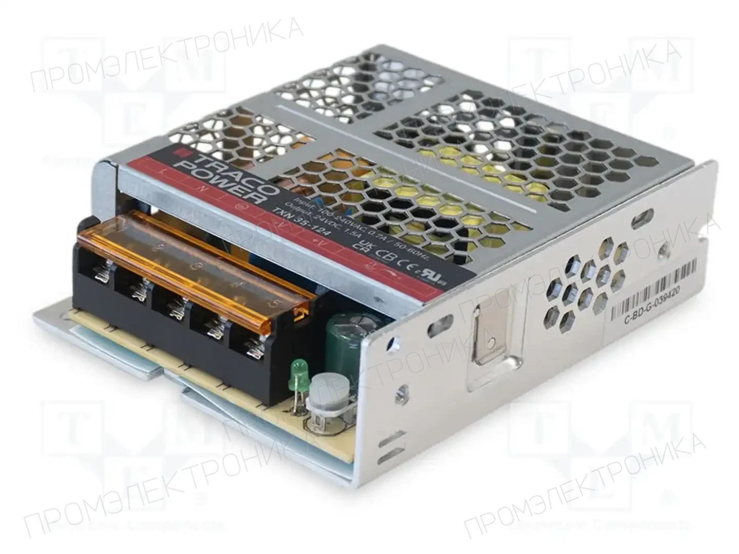 TRACO POWER TXN 35-105 — Блоки питания для встраивания