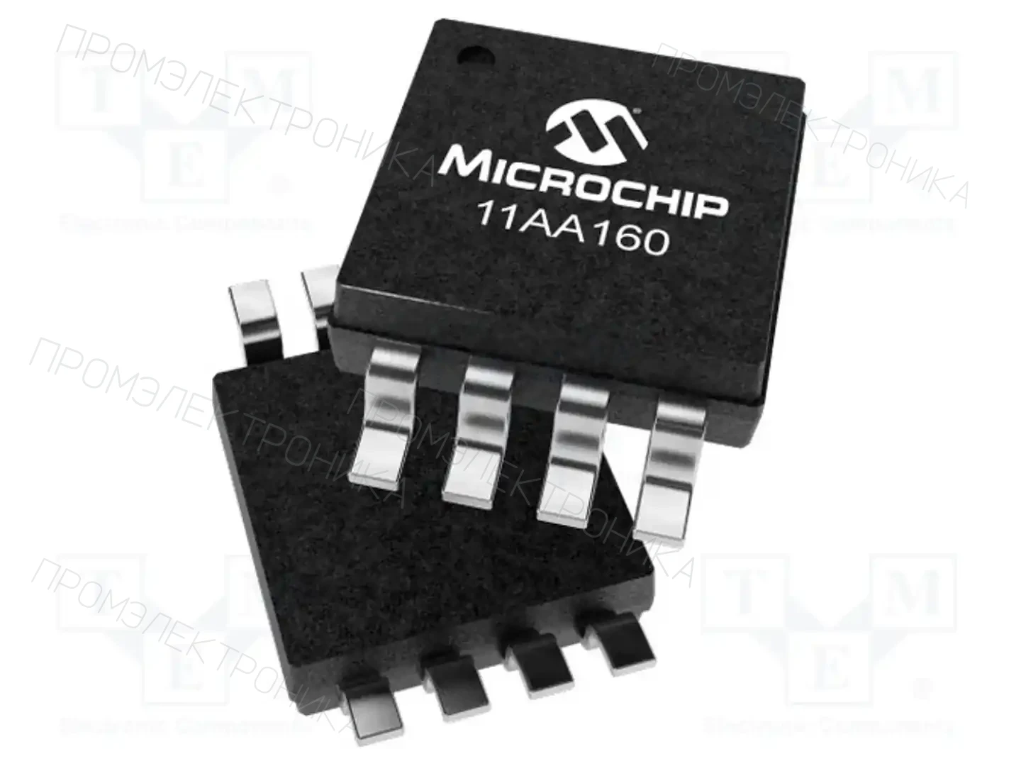 Microchip Technology 11AA160T-I/MS — Памяти EEPROM последовательные