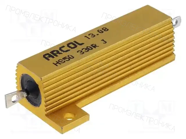 ARCOL/OHMITE HS50 330R J — Резисторы мощности