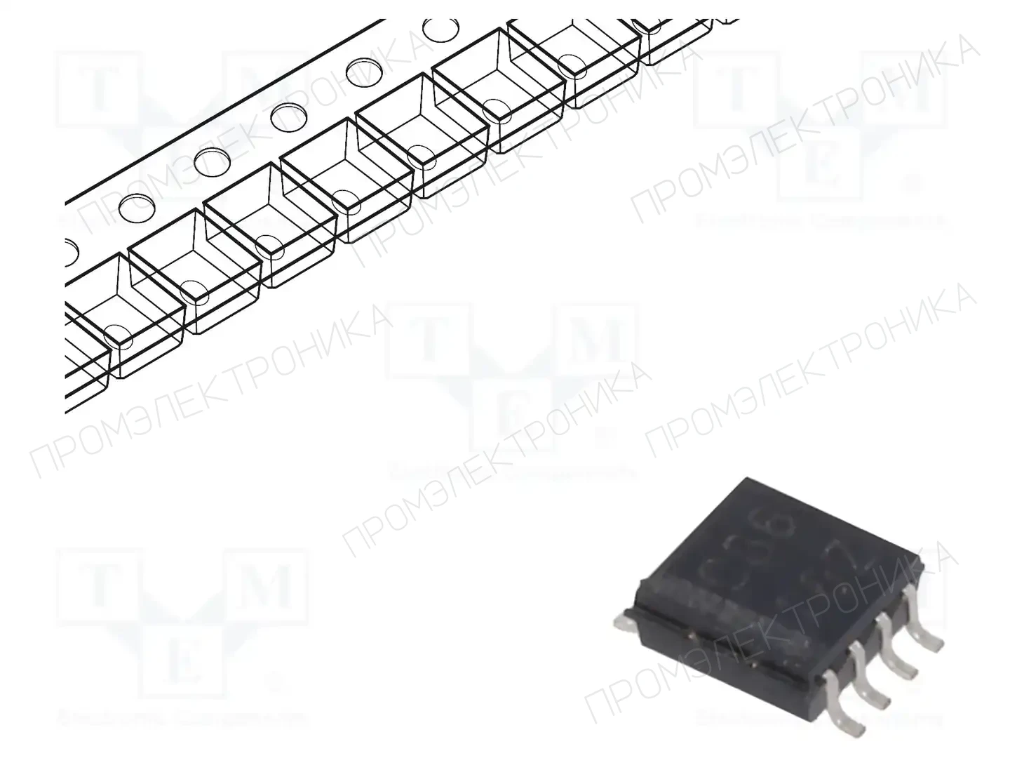 Texas Instruments SN74LVC2G86DCTR — Ворота, инверторы