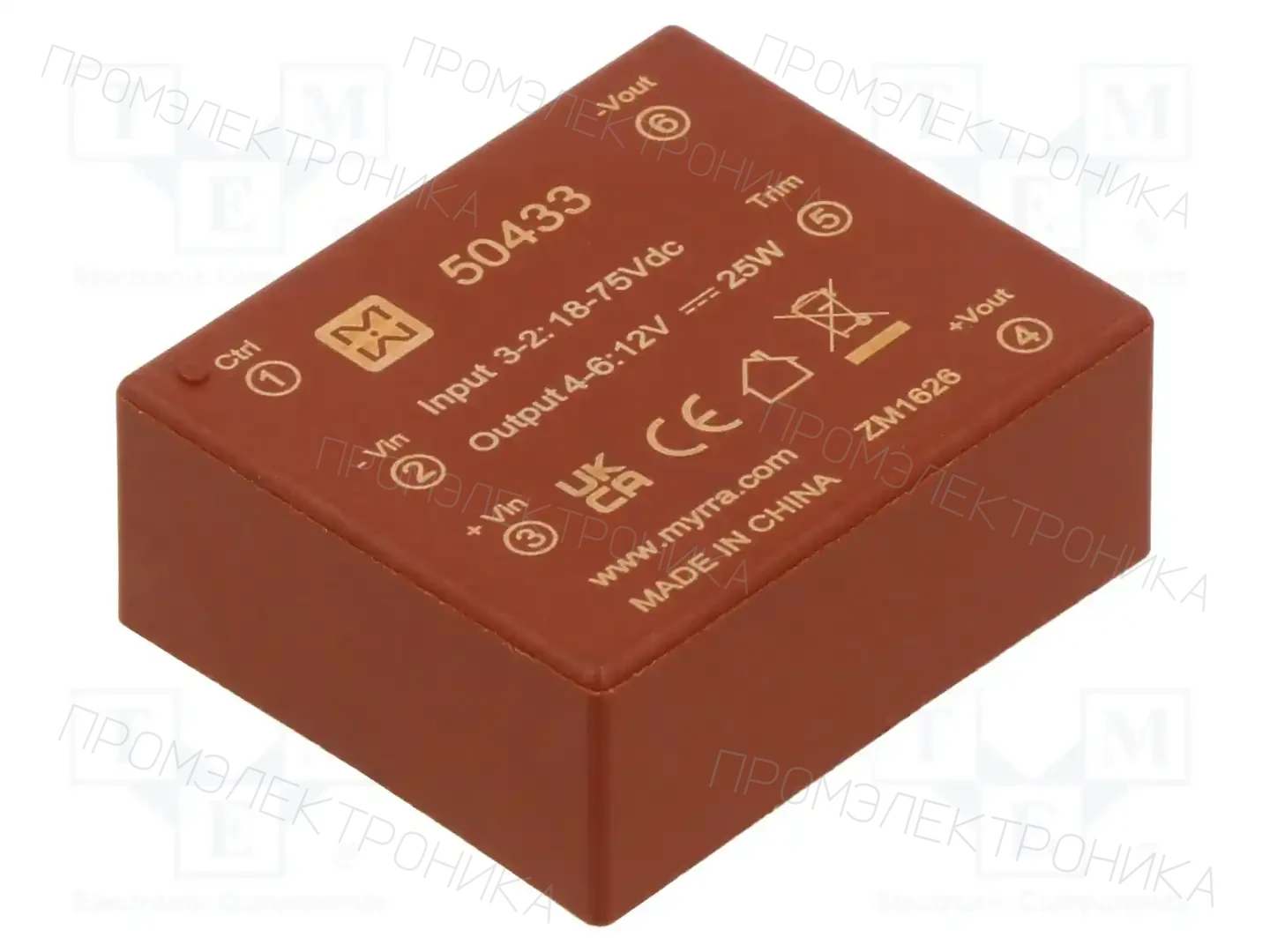 MYRRA 50433 — Преобразователи DC/DC
