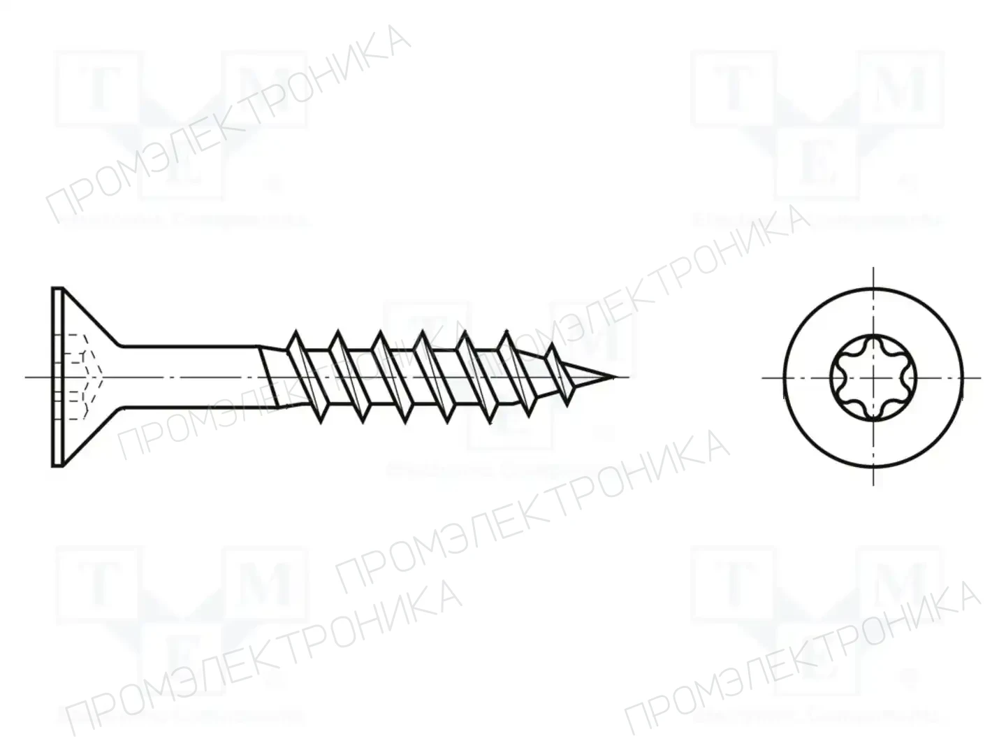 BOSSARD 5813780 — Шурупы