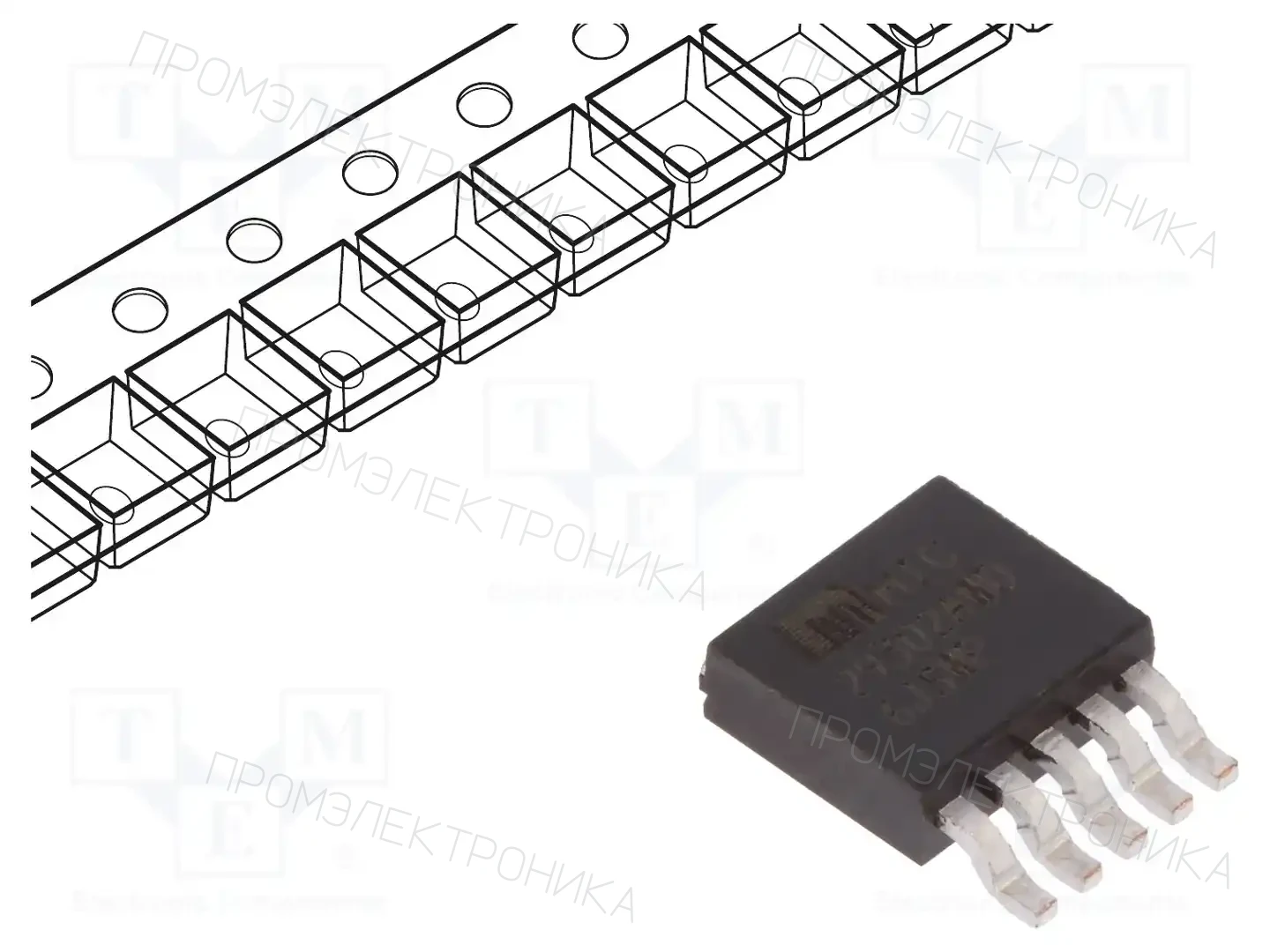 Microchip Technology MIC29302AWD — Стабилизаторы напряжения регулир. LDO