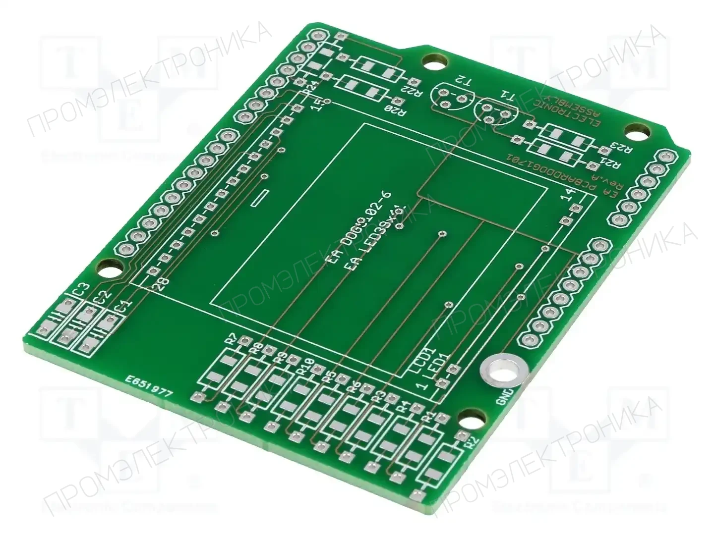 DISPLAY VISIONS EA PCBARDDOG1701 — Решения, совместимые с Arduino