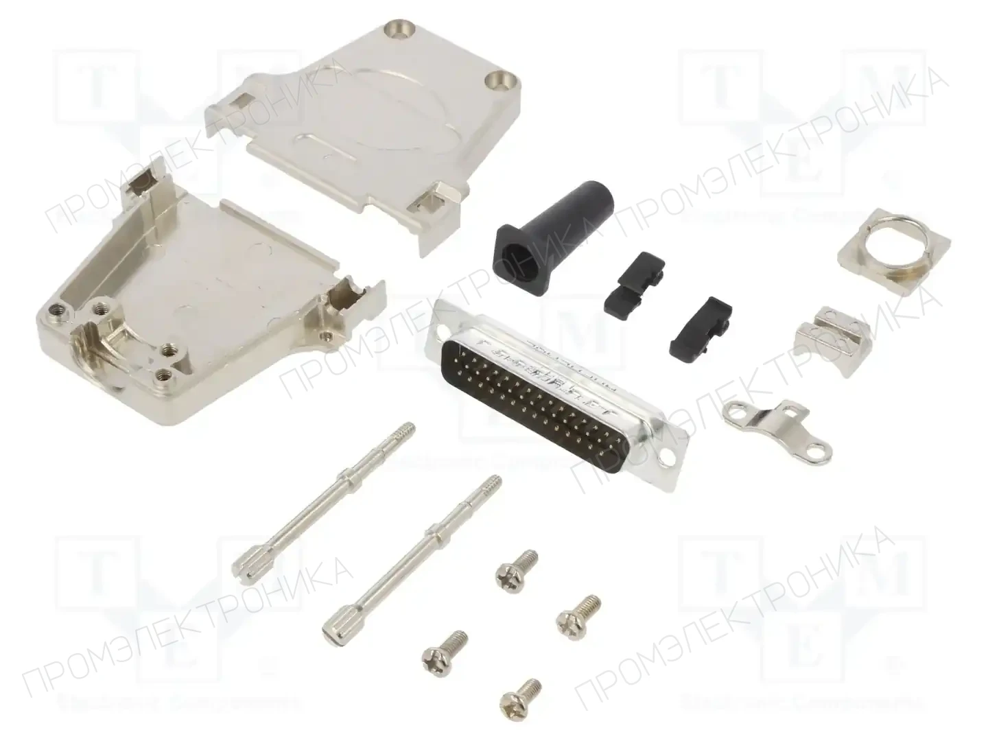 AMPHENOL COMMUNICATIONS SOLUTIONS L17DTZF25-LJS-RG+L717HDB44P — Комплектные штекеры D-Sub