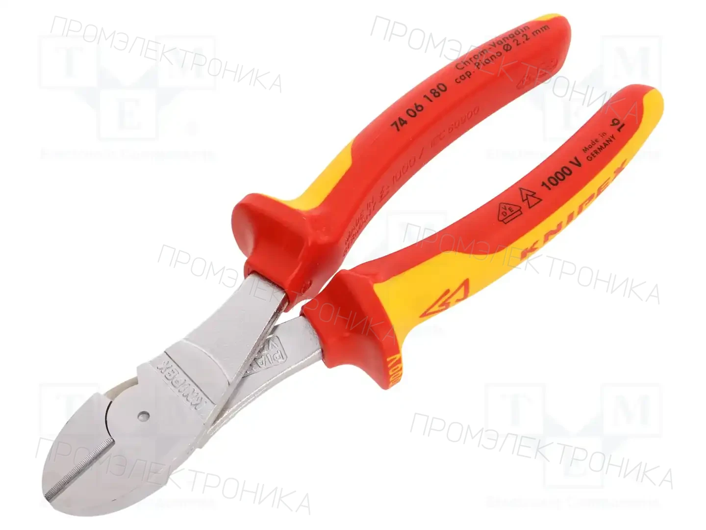 KNIPEX 74 06 180 — Изолированные клещи-кусачки