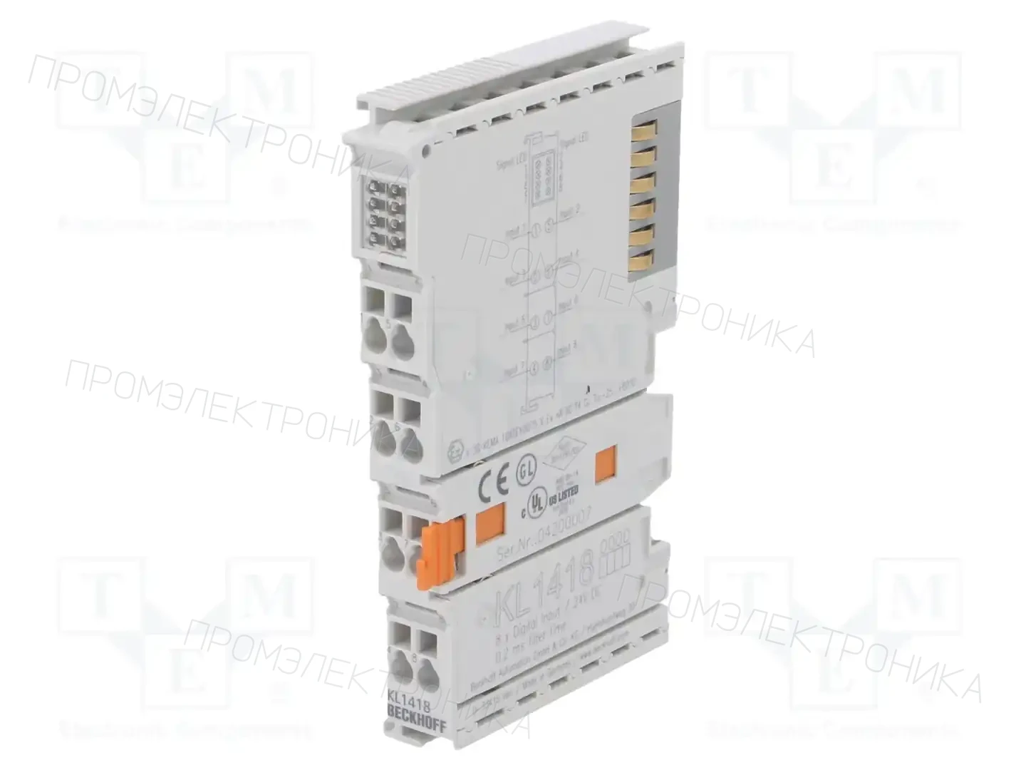 Beckhoff Automation KL1418 — Системы и модули ввода/вывода (I/O)