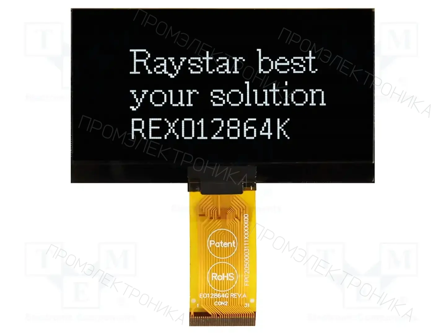 RAYSTAR OPTRONICS REX012864KWPP3N00000 — Дисплеи OLED графические