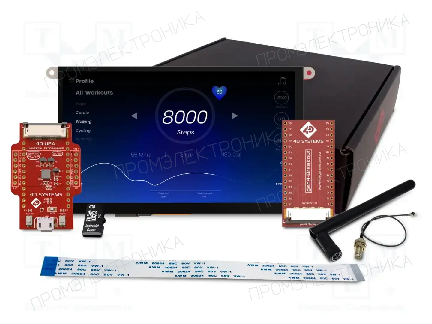 4D Systems SK-ESP32-90CT — Интеллигентные дисплеи