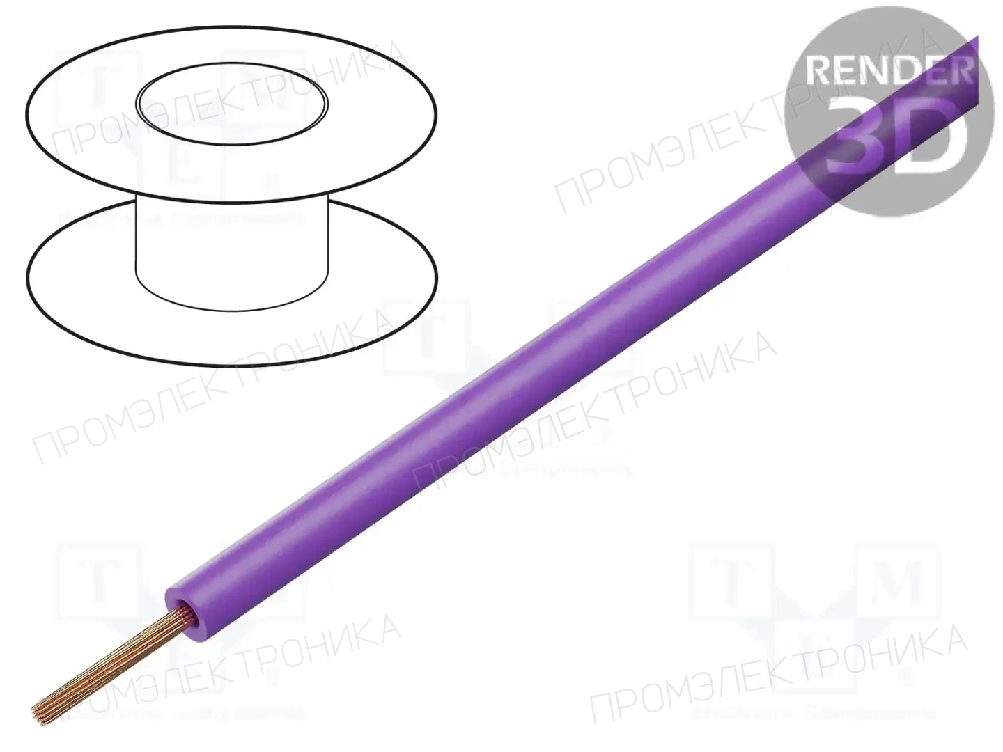 DONAU ELEKTRONIK 125-S25-6 — Провода одножильные - тросик