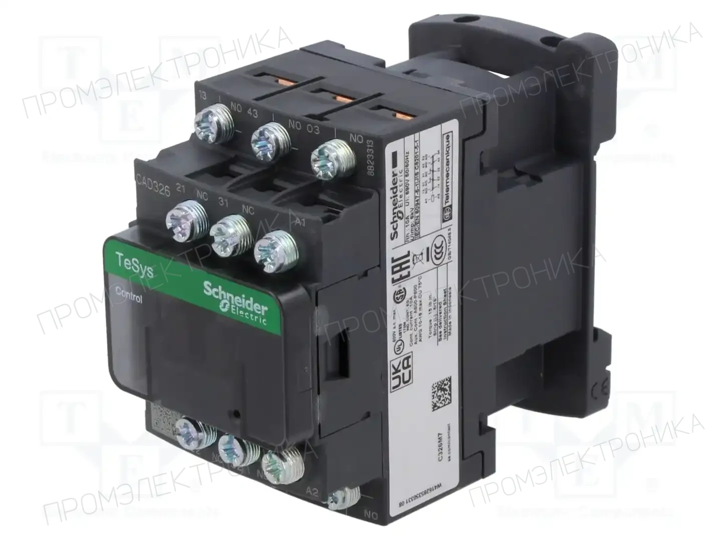 SCHNEIDER ELECTRIC CAD326M7 — Контакторы - главные модули