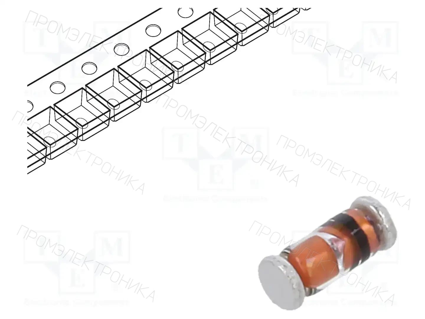 NEXPERIA BZV55-B5V1,115 — Стабилитроны SMD