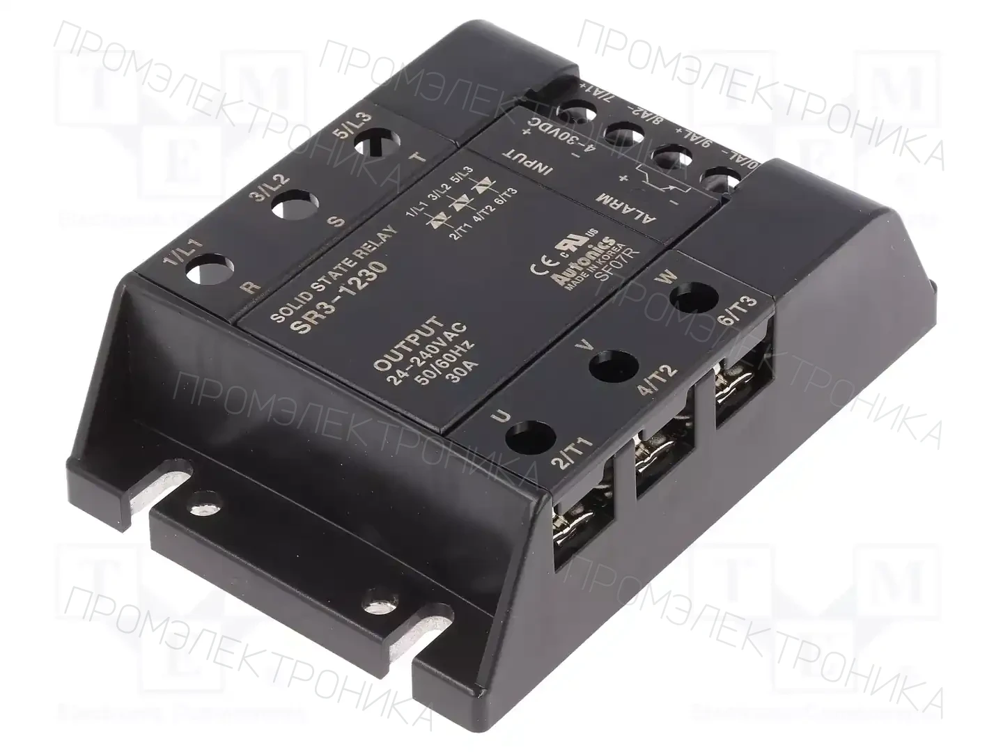 AUTONICS SR3-1230 — Реле SSR трехфазные