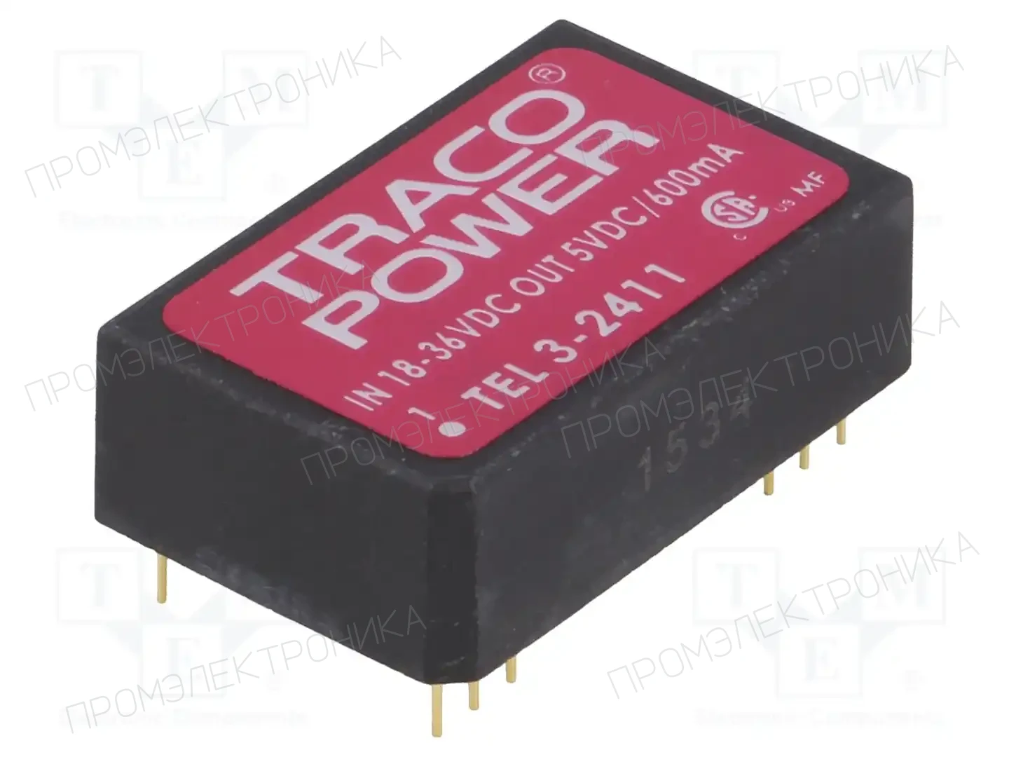 TRACO POWER TEL 3-2411 — Преобразователи DC/DC