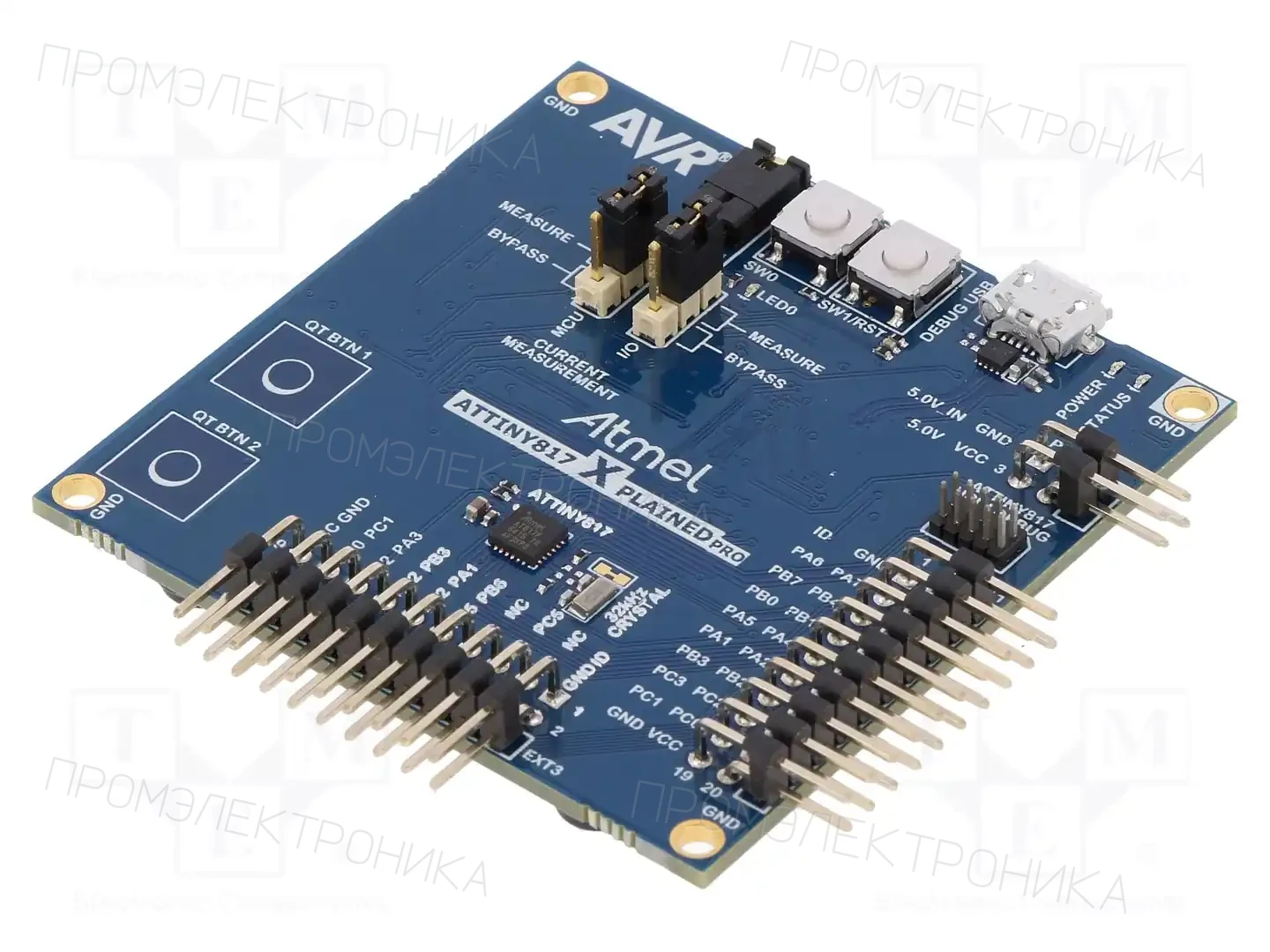 Microchip Technology ATTINY817-XPRO — Наборы пусковые для систем Microchip