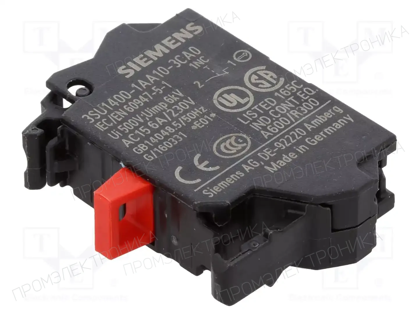 SIEMENS 3SU1400-1AA10-3CA0 — Панельные аксессуары стандартные