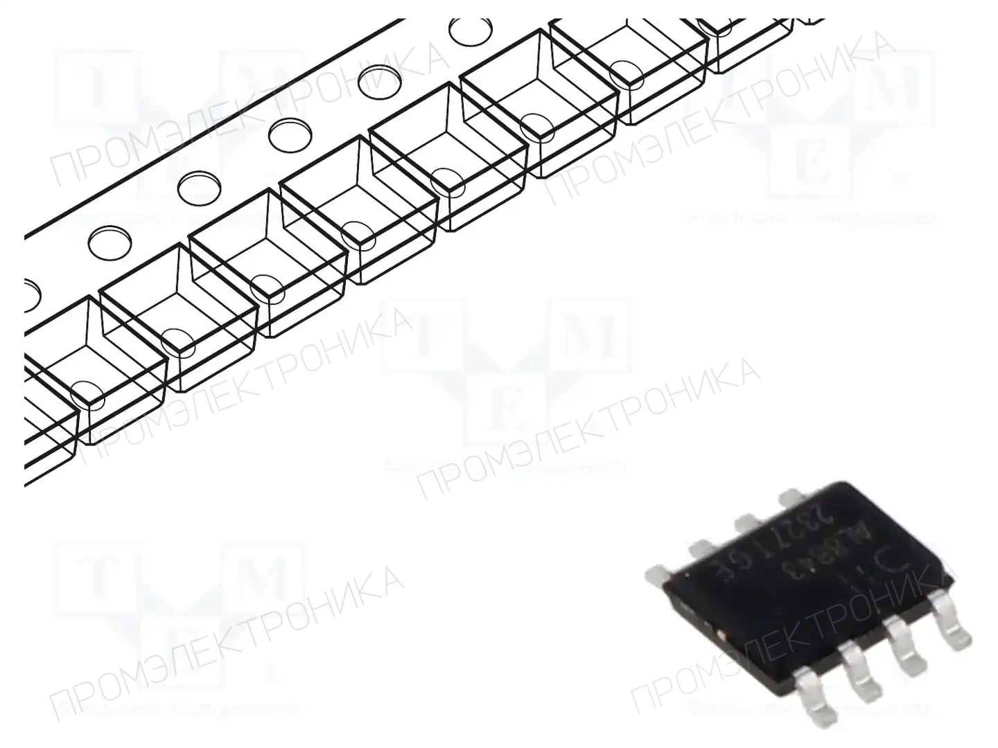 DIODES INCORPORATED AL8843SP-13 — Светодиодные драйверы