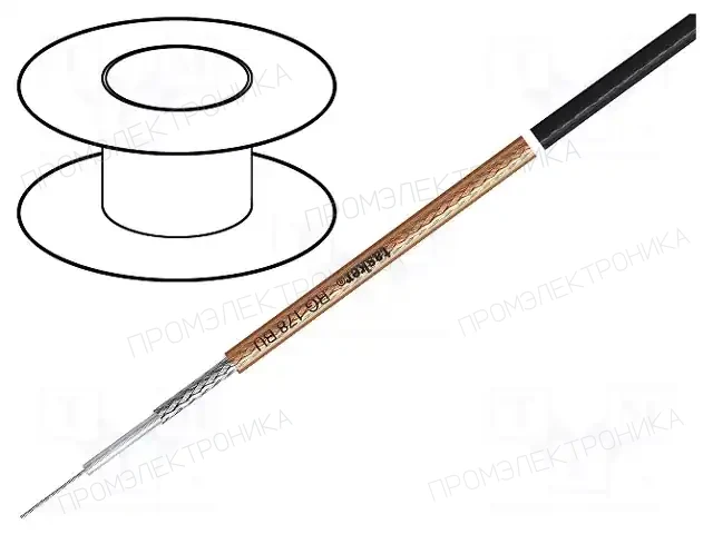 TASKER RG178BU — Провода коаксиальные