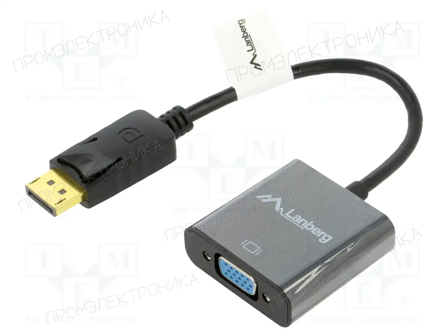 LANBERG AD-0002-BK — Кабели и адаптеры HDMI, DVI, DisplayPort