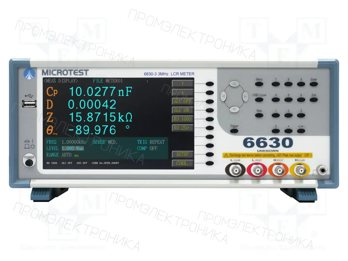 MICROTEST 6630-03 — Измерители RLC