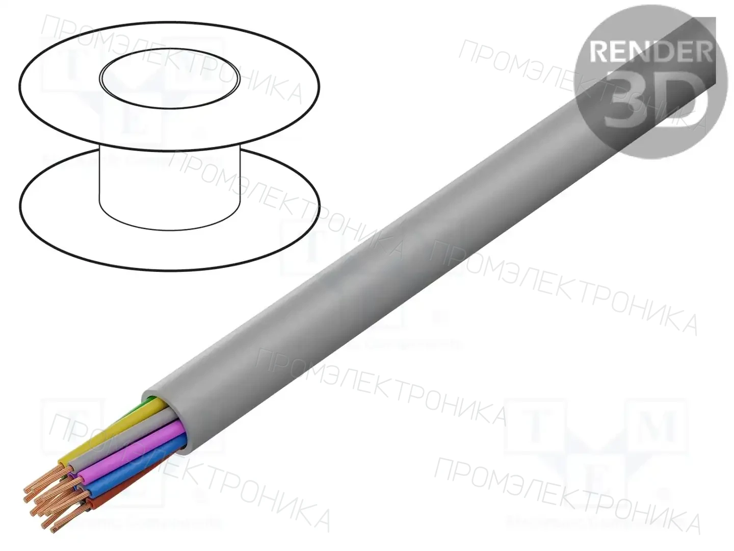 IGUS CF130.02.12.UL — Провода для направляющих- неэкранирован