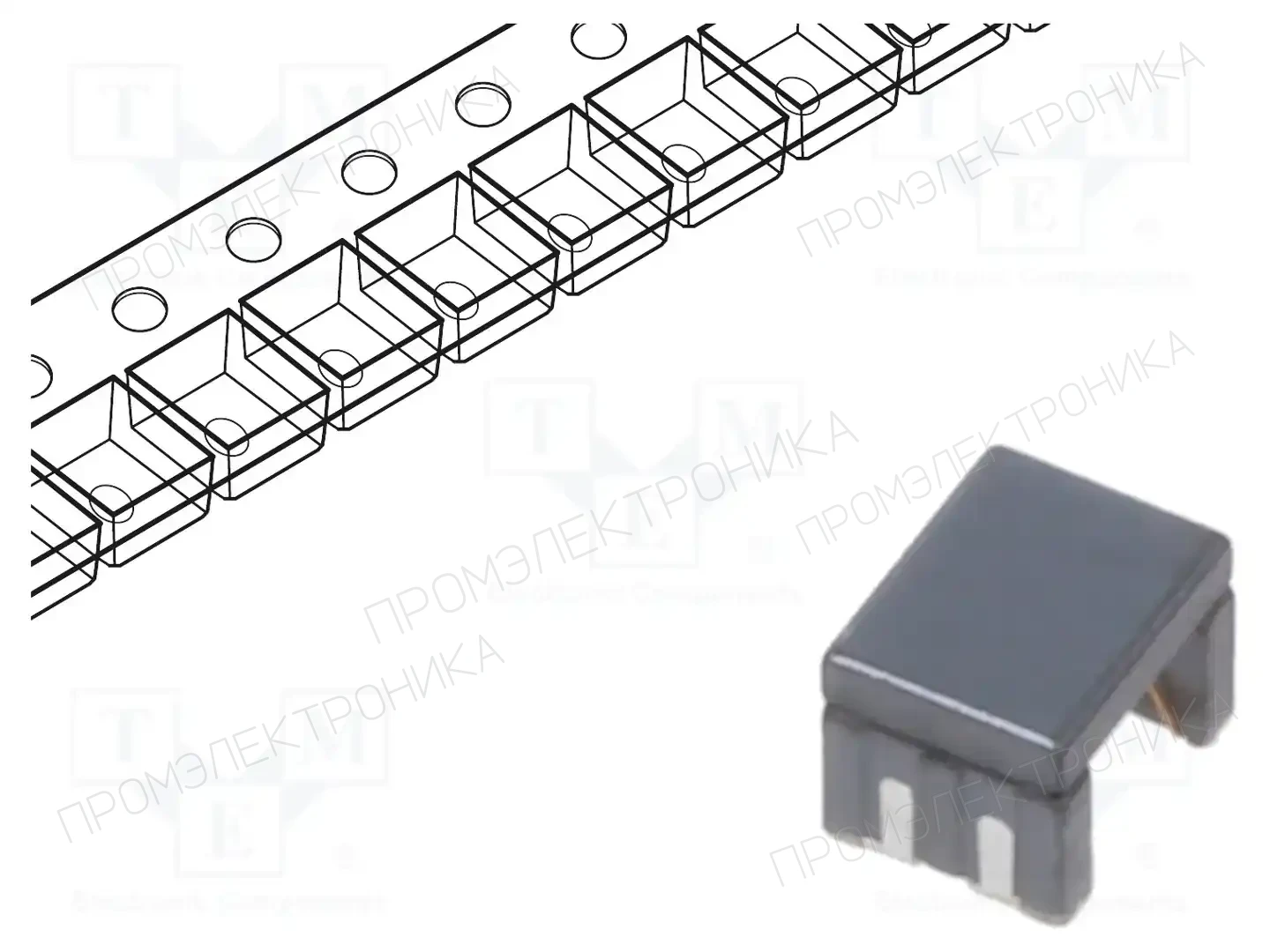 MURATA DLW32MH101XT2L — Противопомеховые фильтры SMD