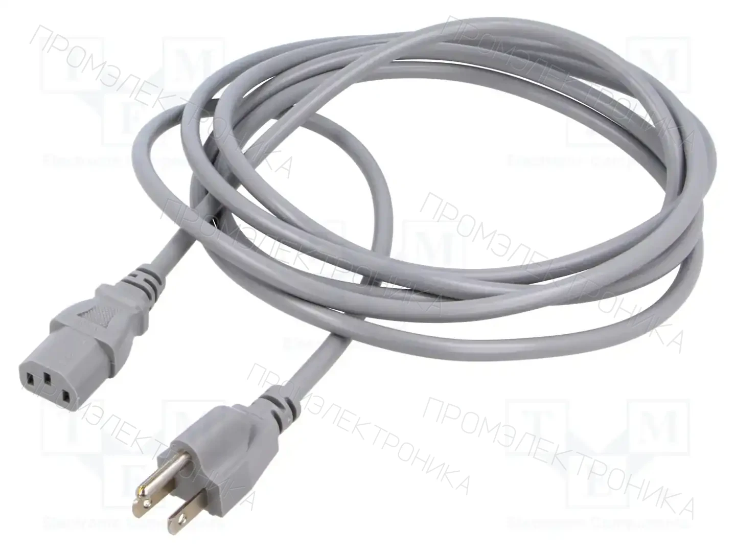 LIAN DUNG LT-832+501 VCTF 3X0.75 3M GRY — Кабели питания компьютерные и универс