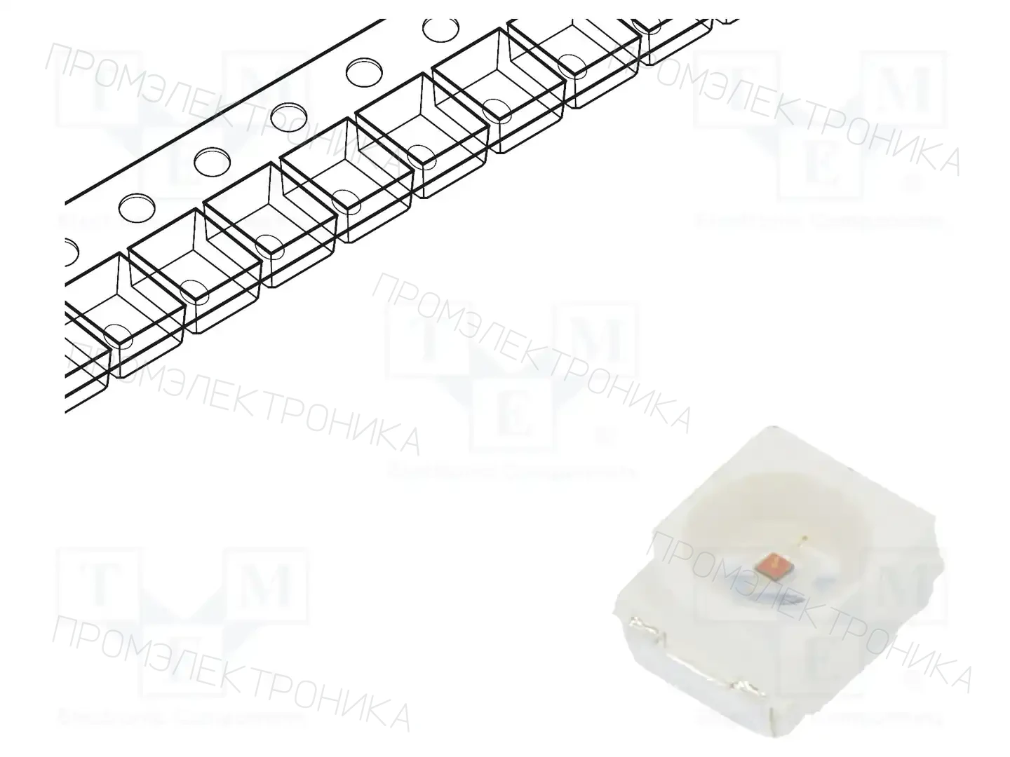 REFOND RF-YURA30TS-AG-FY — Светодиоды SMD цветные