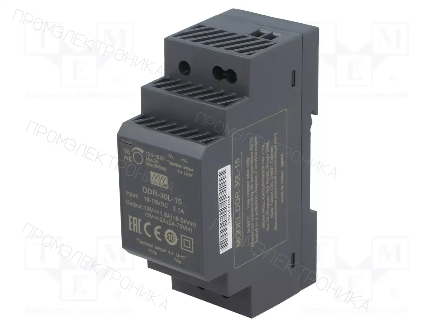MEAN WELL DDR-30L-15 — Преобразователи DC/DC