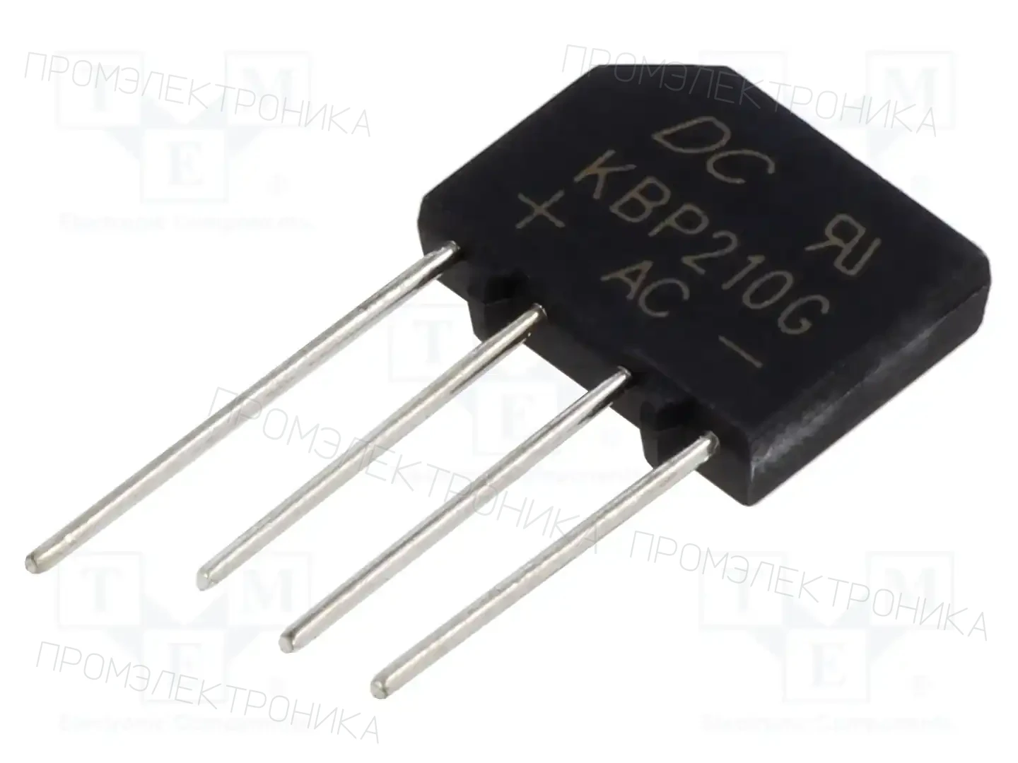DC COMPONENTS KBP210G — Однофазные мосты диодные плоские
