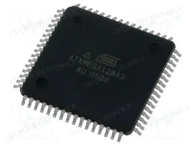 Microchip Technology ATXMEGA128A3-AU — Линейка AVR 8-bit