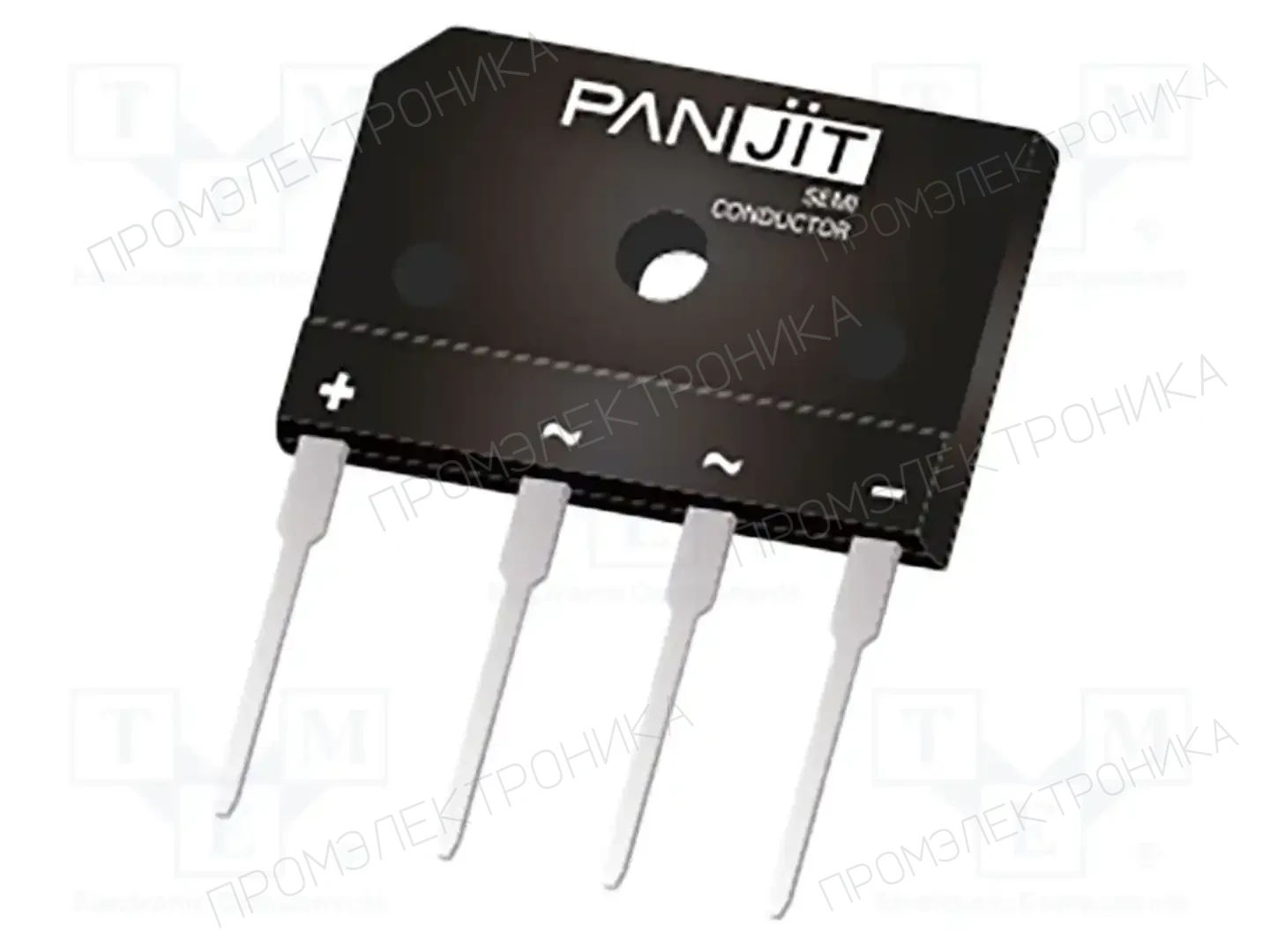 PanJit Semiconductor GBJ1510_T0_00601 — Однофазные мосты диодные плоские