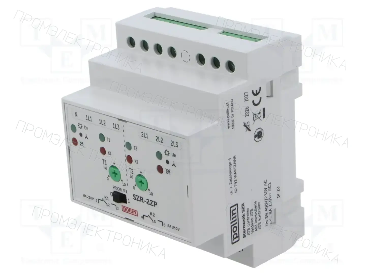 POLLIN SZR-2ZP — Контрольные реле