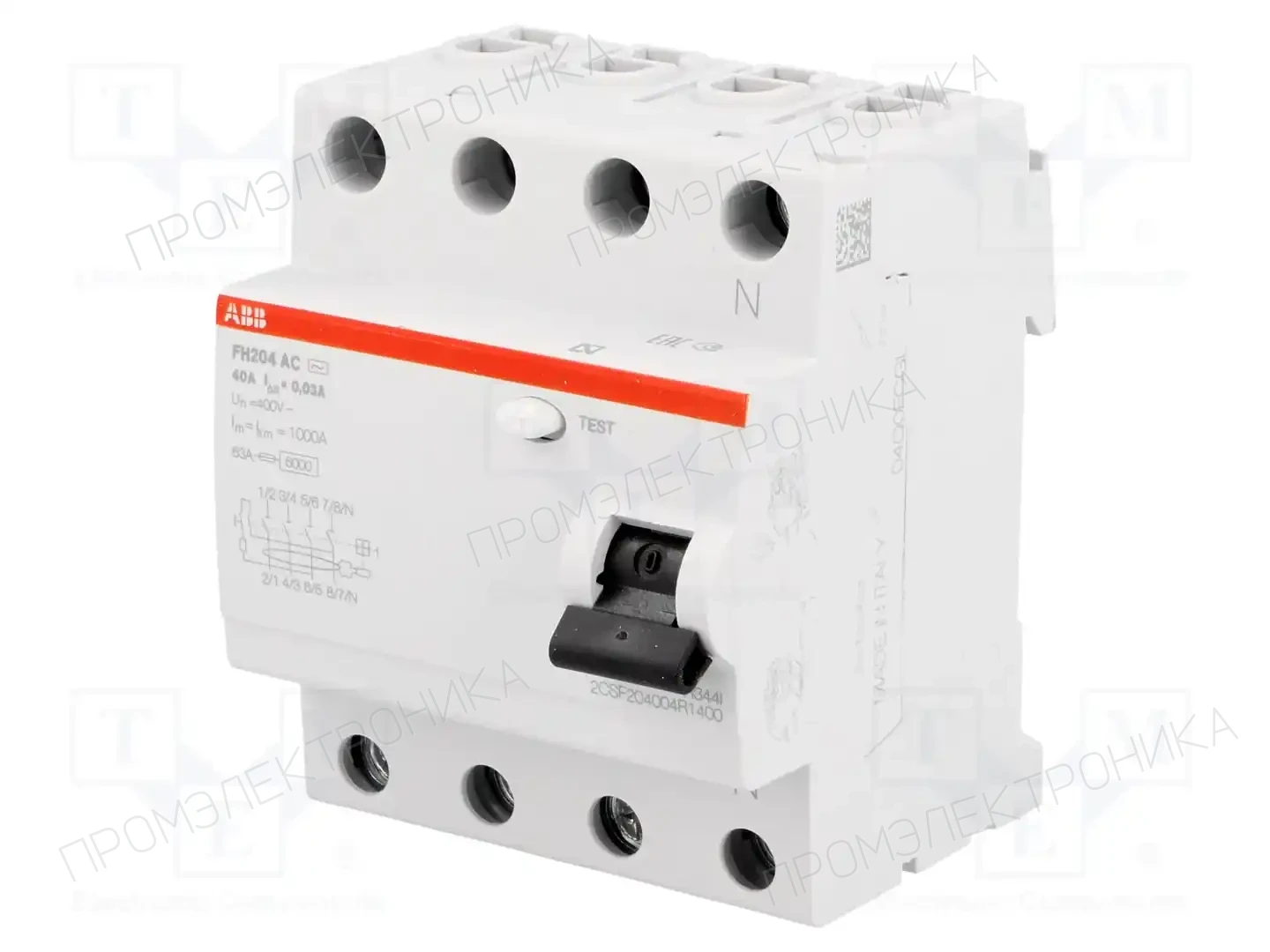 ABB 2CSF204002R1400 — Дифференциальные выключатели