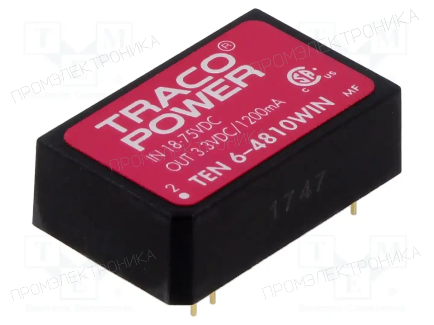 TRACO POWER TEN 6-4810WIN — Преобразователи DC/DC