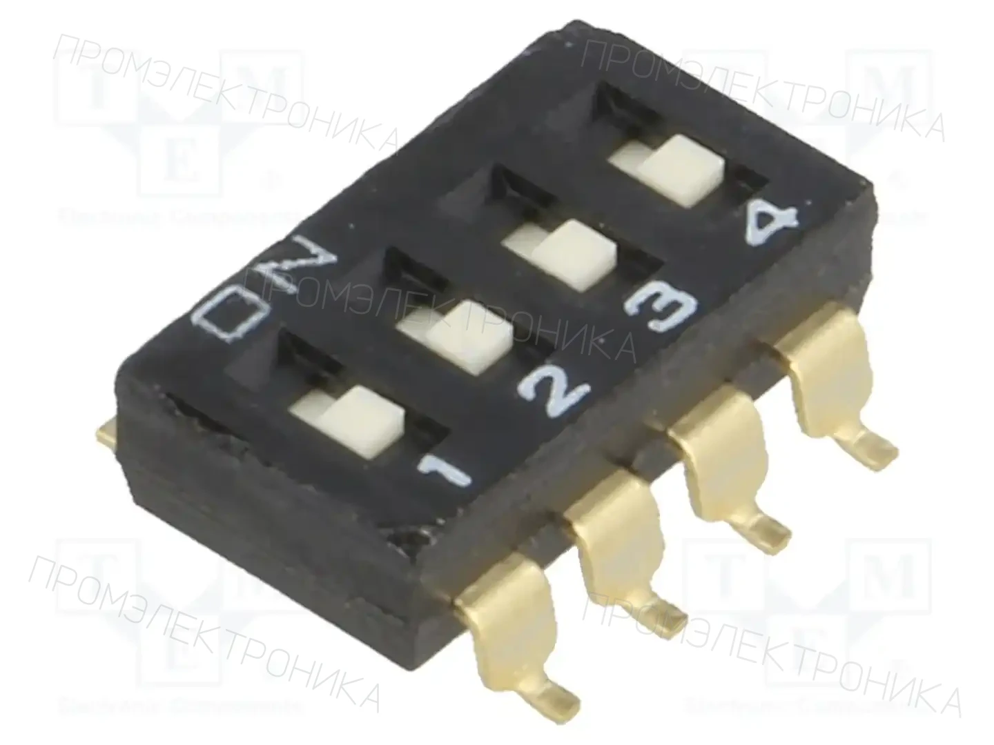 OMRON Electronic Components A6S-4101-H — Переключатели типа Dip-Switch