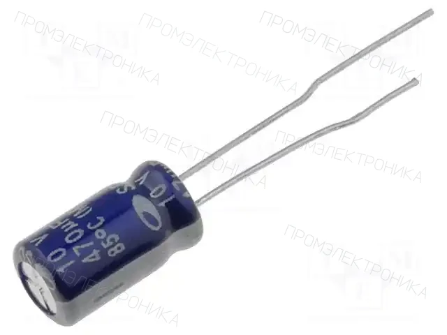 SAMWHA SD1A477M6L011PC — Конденсаторы электролитические THT