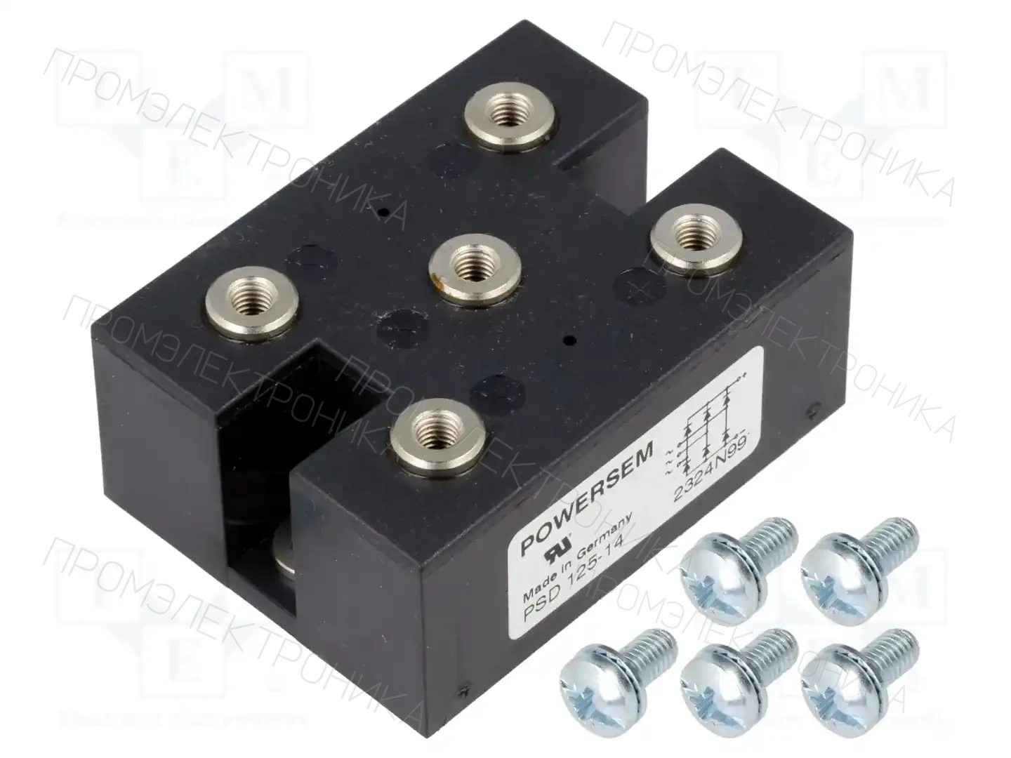 POWERSEM PSD 125/14 — Трехфазные мосты диодные