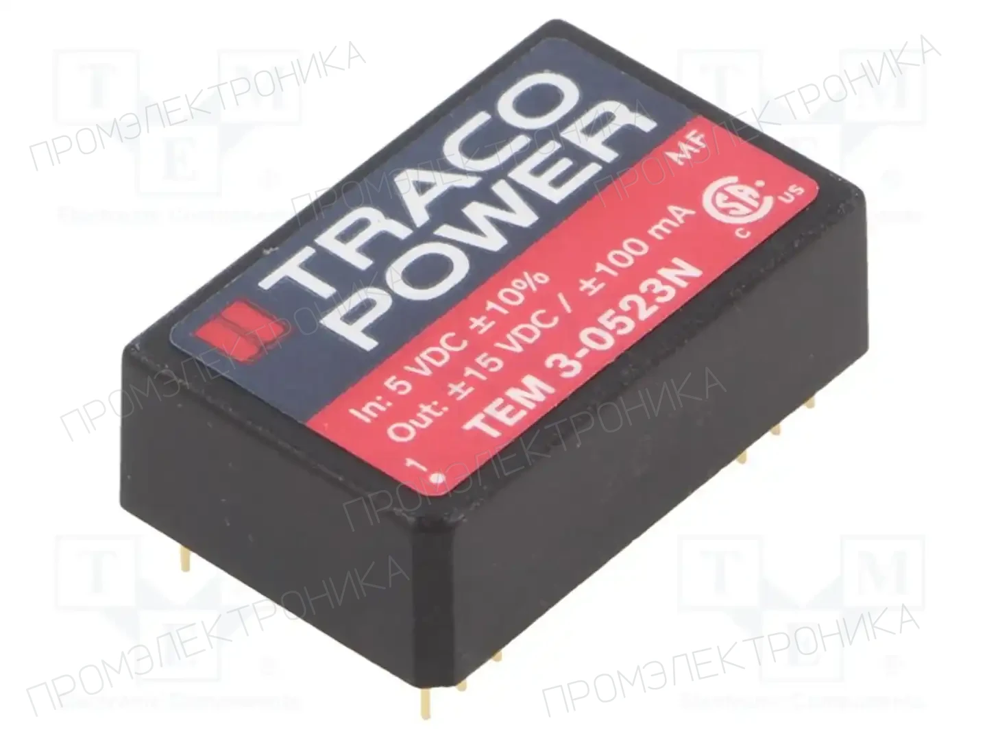 TRACO POWER TEM 3-0523N — Преобразователи DC/DC